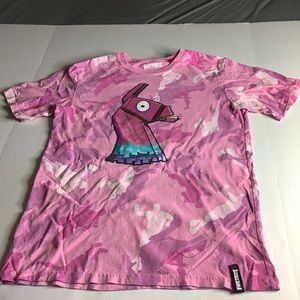 Pink Fortnite T-shirt